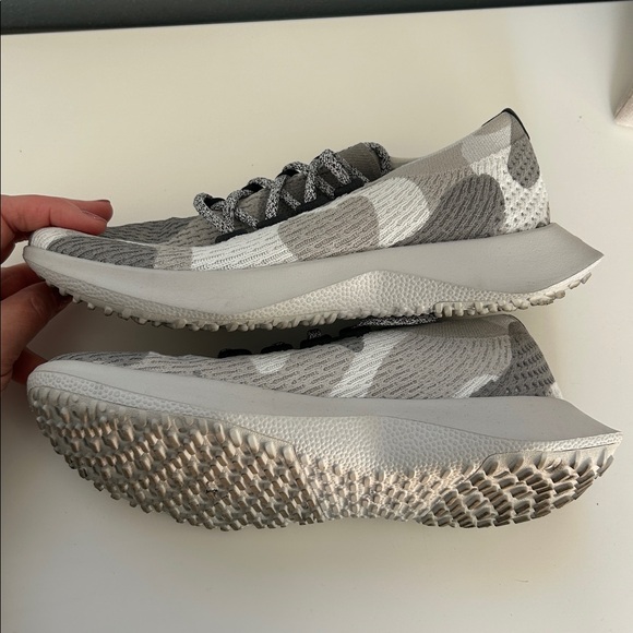 Allbirds Tree Dasher 2 Blizzard Light Gray Camo Sneaker - Picture 9 of 11